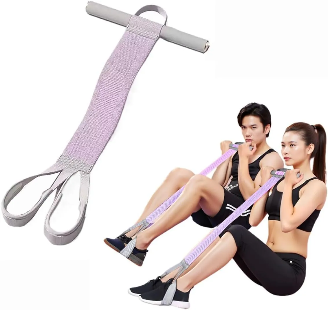 2025 New Yoga Pedal Resistance Band Anti-Broken Elastic Sit Up Pull Rope for Strength Training Portable Unisex Resistance Exercise Bands