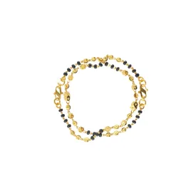 22K Yellow Gold Riley Beaded Baby Bracelets