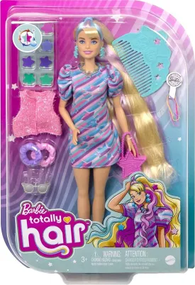 Barbie Totally Hair Doll - Blonde HCM88
