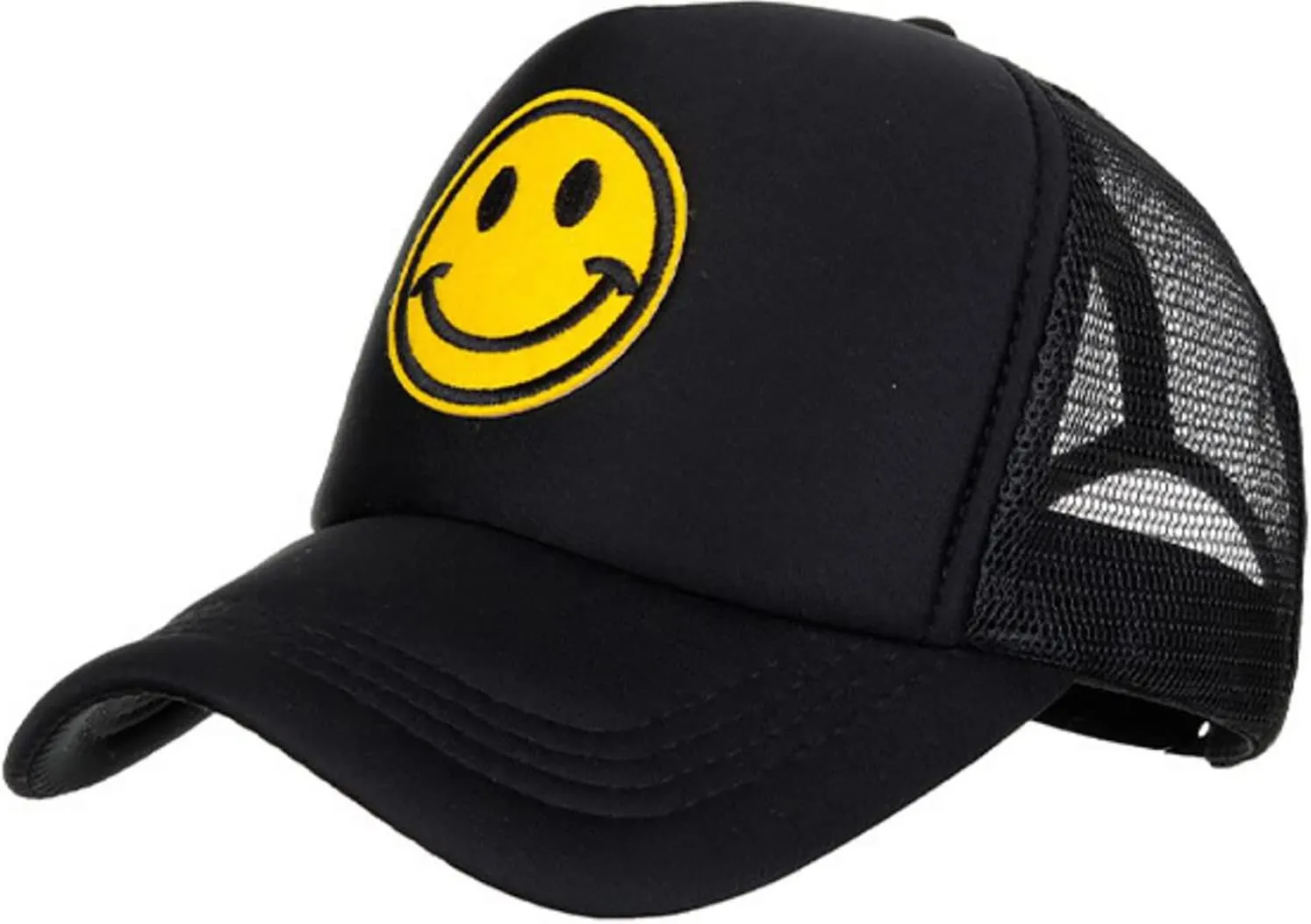 Baseball Cap Adjustable Trucker Hat Ponytail Sun Hats for Women Men