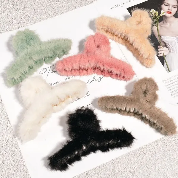 Batch release of rabbit hair clip JDC-HC-K009