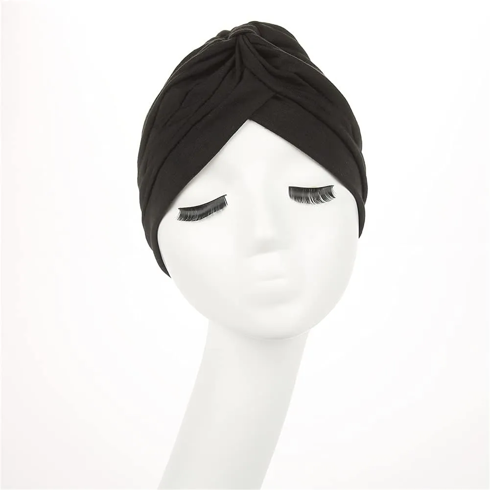 beauty YFJH Women's Cotton Turban Head Wrap Cancer Chemo Beanies Cap Headwear Cap Bonnet Hair Loss Hat