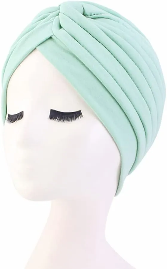 beauty YFJH Women's Cotton Turban Head Wrap Cancer Chemo Beanies Cap Headwear Cap Bonnet Hair Loss Hat