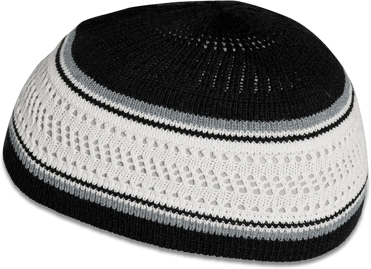 Breathable Cotton Stretchy Kufi for Men in Cool Designs - Helmet Liner