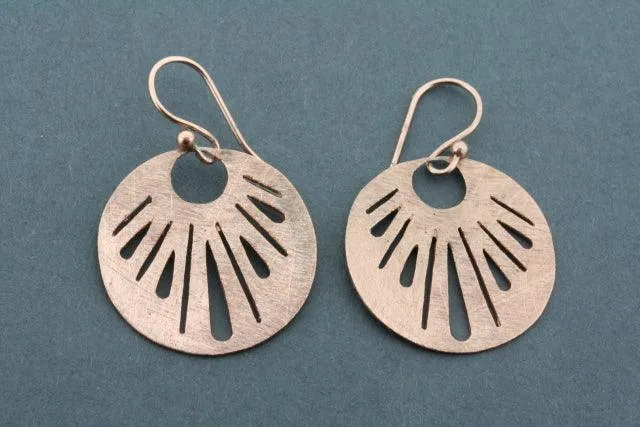 Christine earring - rose gold plated
