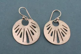 Christine earring - rose gold plated