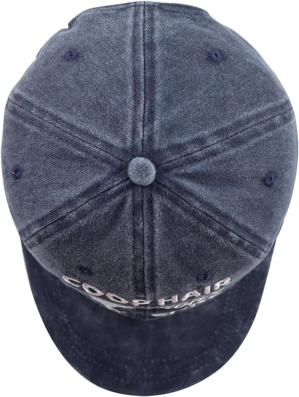 Coop Hair Don't Care Hat Hat for Men Women, Funny Adjustable Cotton Embroidered Farm Chicken Lovers Baseball Cap