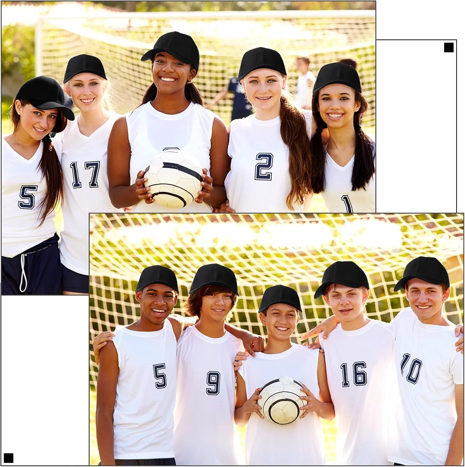 Coume 36 Pcs Blank Baseball Cap Bulk Adjustable Denim Plain Dad Hats Unisex Low Profile Camouflage Cap for Trucker Men Women