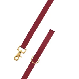 Cranberry Surcingle Dog Leash