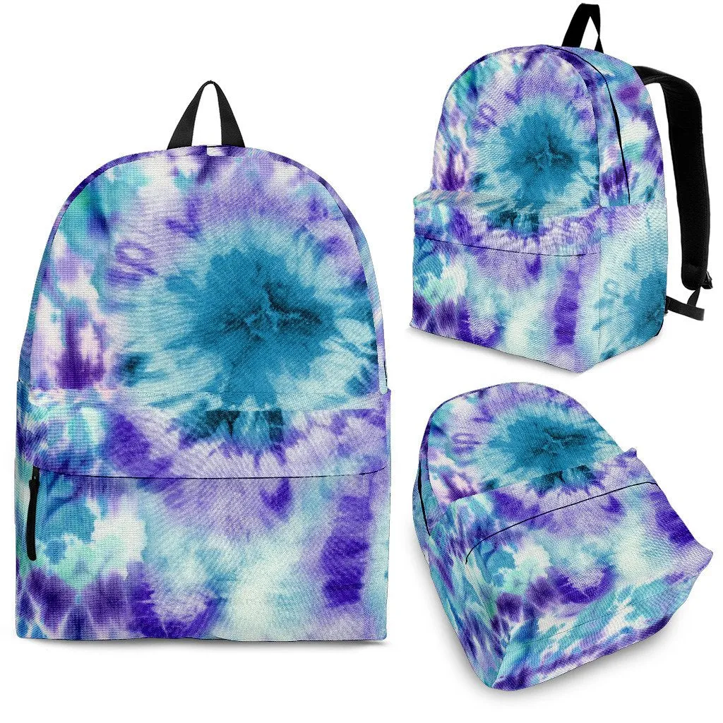 Custom Backpack - Tie Dye Design #107 | 3 Optional Sizes, Adult & Kids Backpack, Backpack Women, Backpack Men, Tie Dye Outfit, Youth Tie Dye