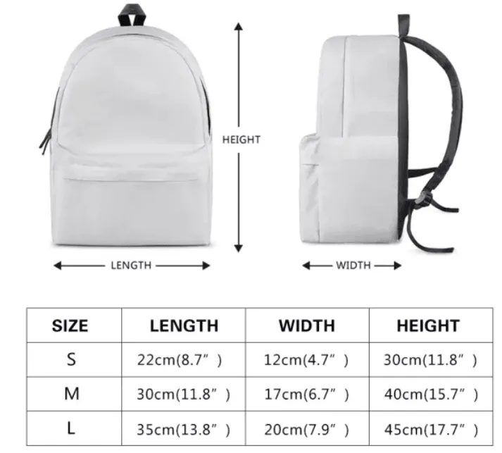 Custom Name Harry Potter Backpack