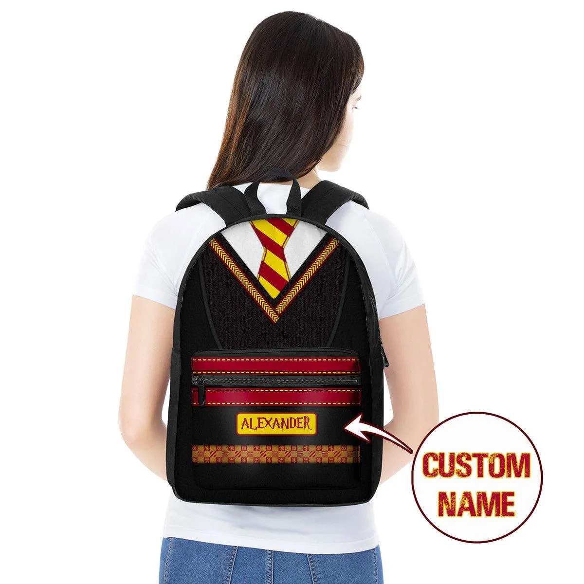 Custom Name Harry Potter Backpack