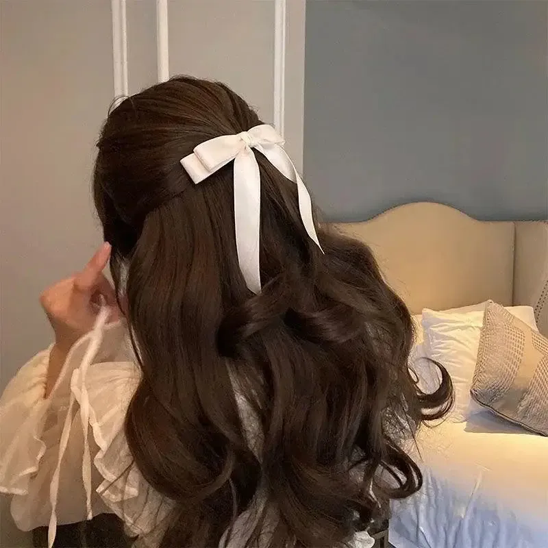 Cute Ribbon Hair Clips