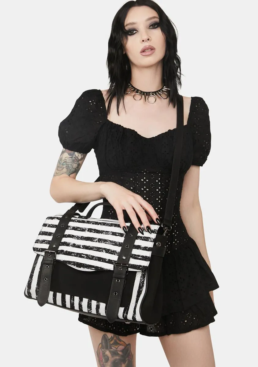 Distressed Waves Handbag