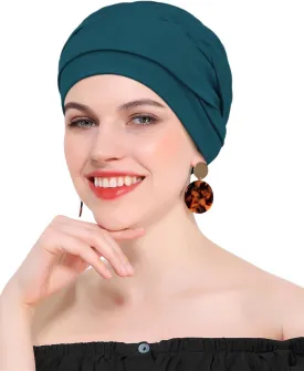 Feminine Chemo Headwear for Women-Soft, Comfortable Cancer Hats, Caps, Turbans & Beanies for Chemo Patients
