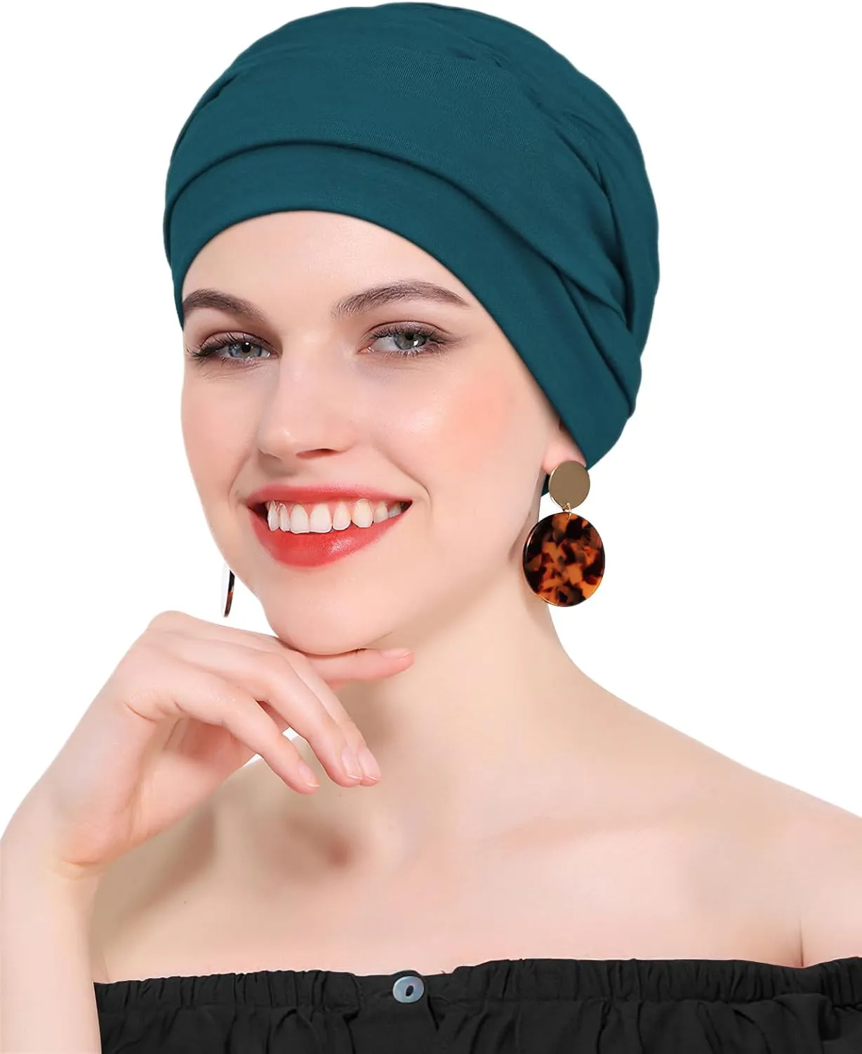 Feminine Chemo Headwear for Women-Soft, Comfortable Cancer Hats, Caps, Turbans & Beanies for Chemo Patients
