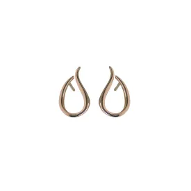Flame Rose Gold Earrings NZ