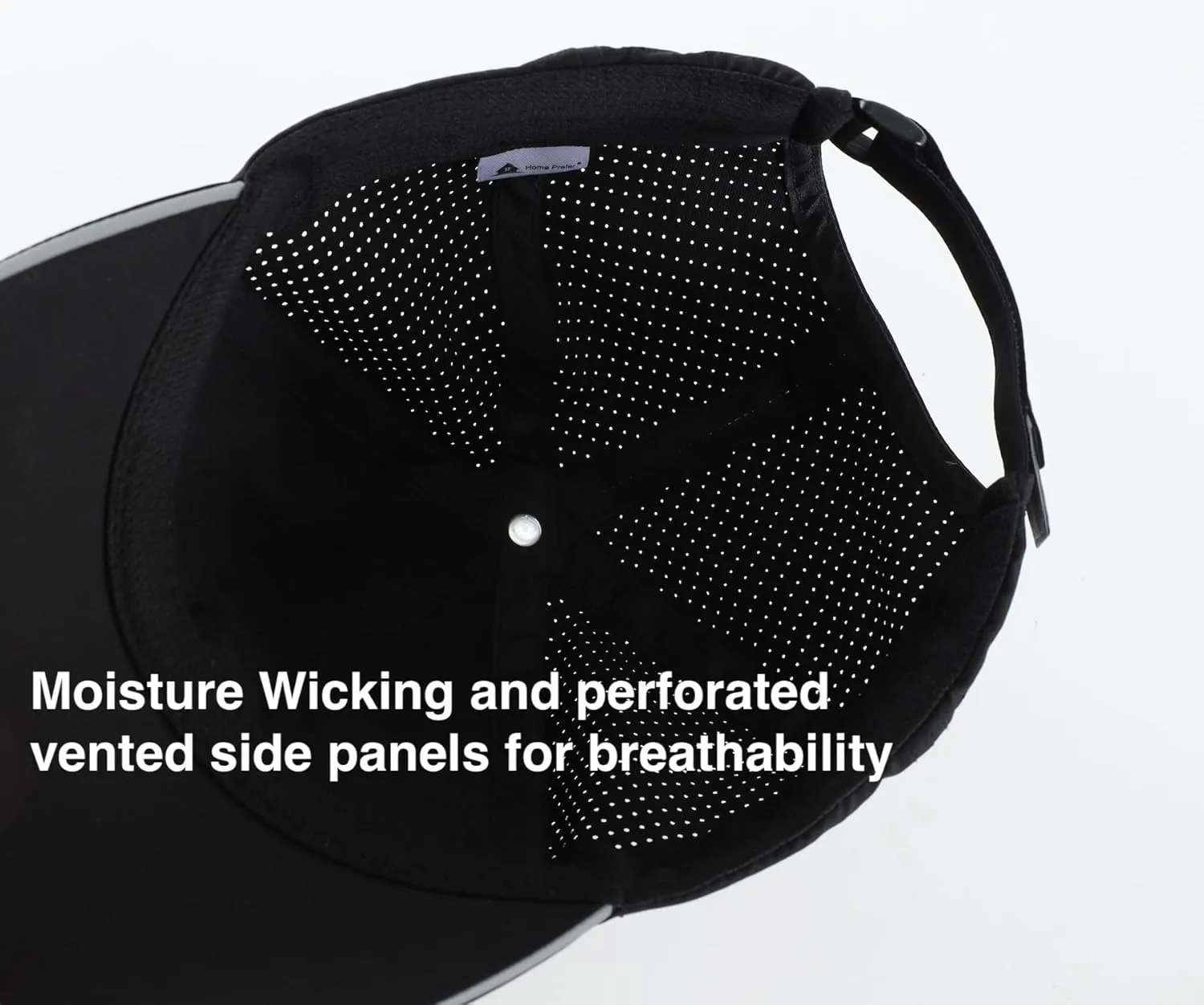Home Prefer Reflective Water Repellent Quick Dry Airy UPF50  Sun Hat for Men Women Outdoor Sports Baseball Caps Unisex