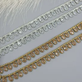 Juhi Anklets Clear