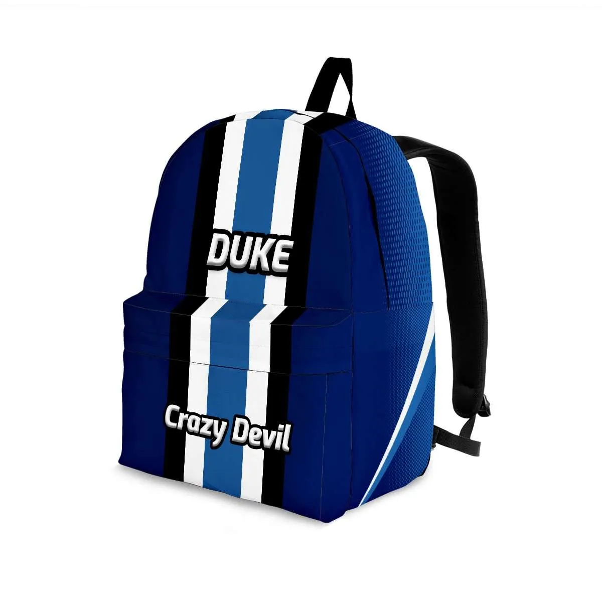 North Carolina Duke Crazy Devil Basketball Fans Backpack