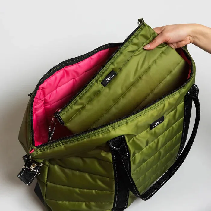 Olive 3 in 1 Large Travel Puffer