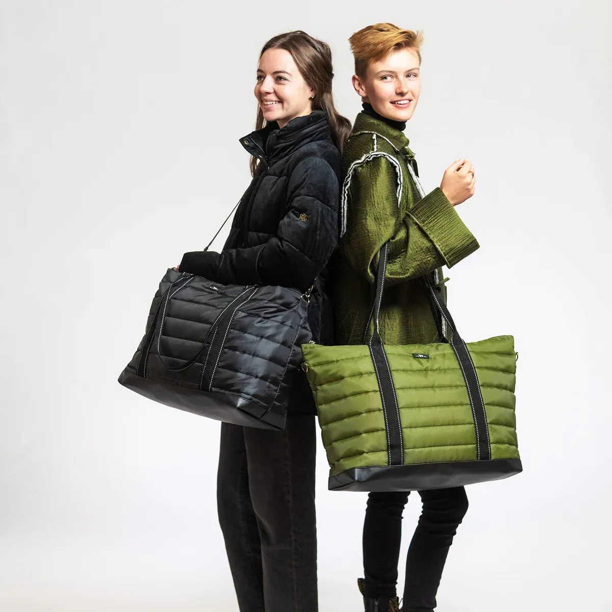 Olive 3 in 1 Large Travel Puffer