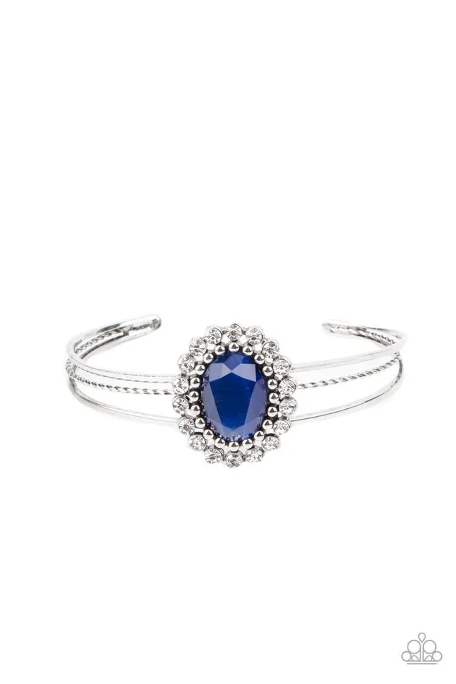 Paparazzi Bracelet ~ Prismatic Flower Patch - Blue