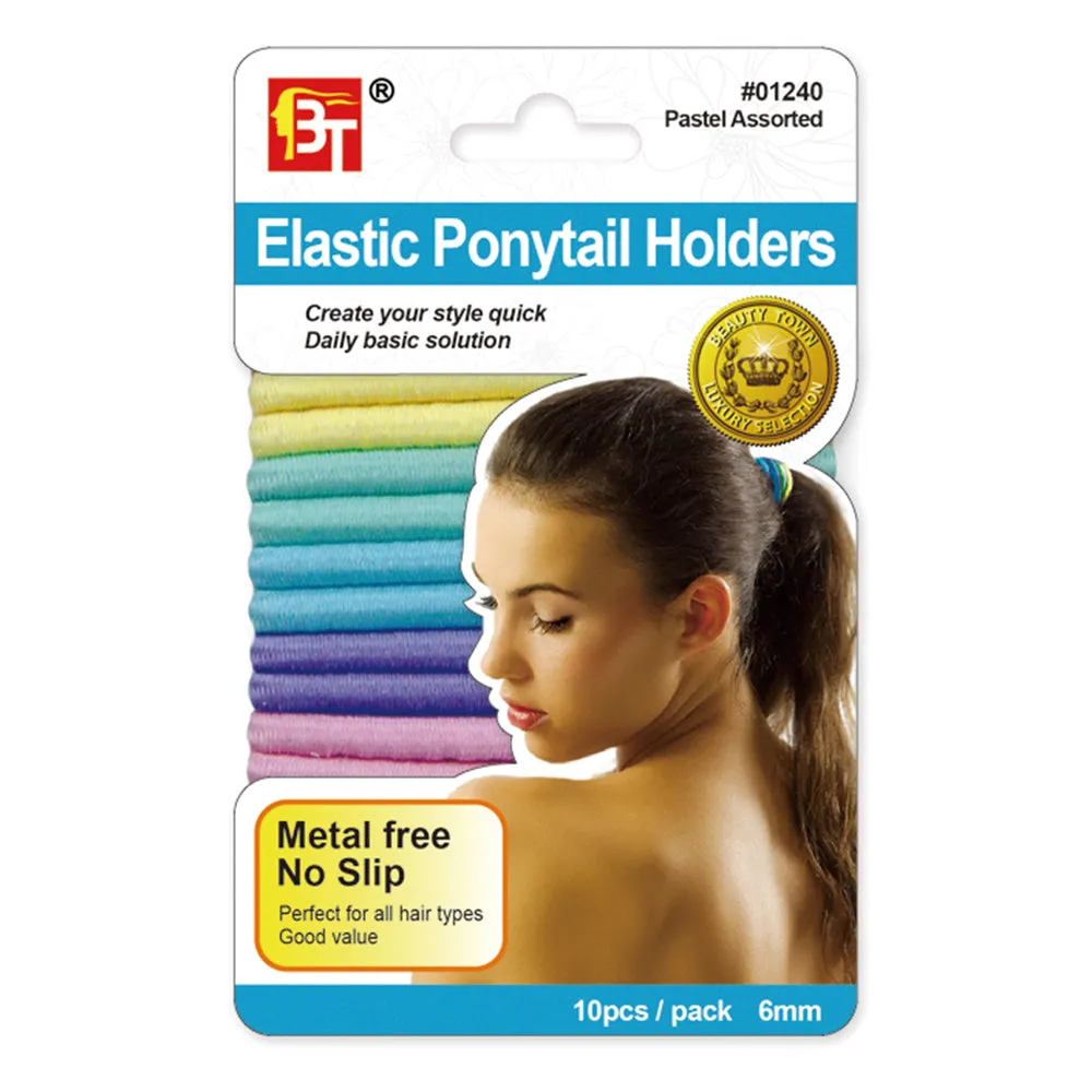PONYTAIL ELASTIC BANDS 6MM