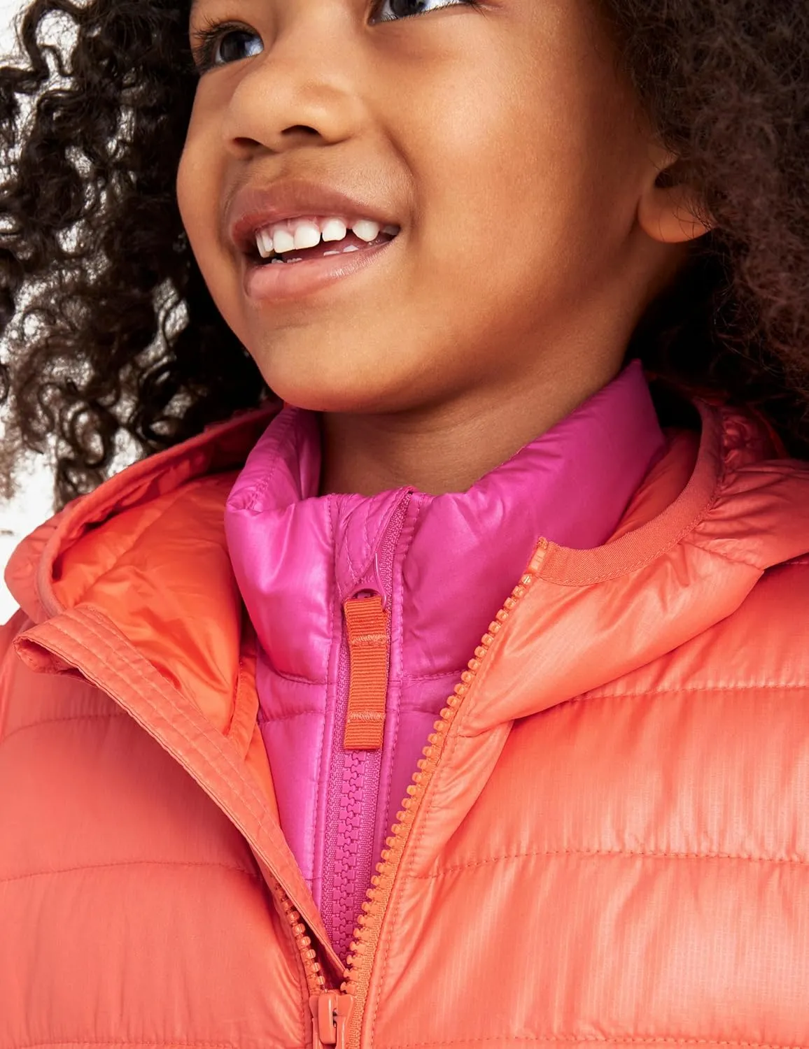 Primary Kids Lightweight Puffer Jacket, Water-Repellent and Windproof, Made with 100% Recycled Materials