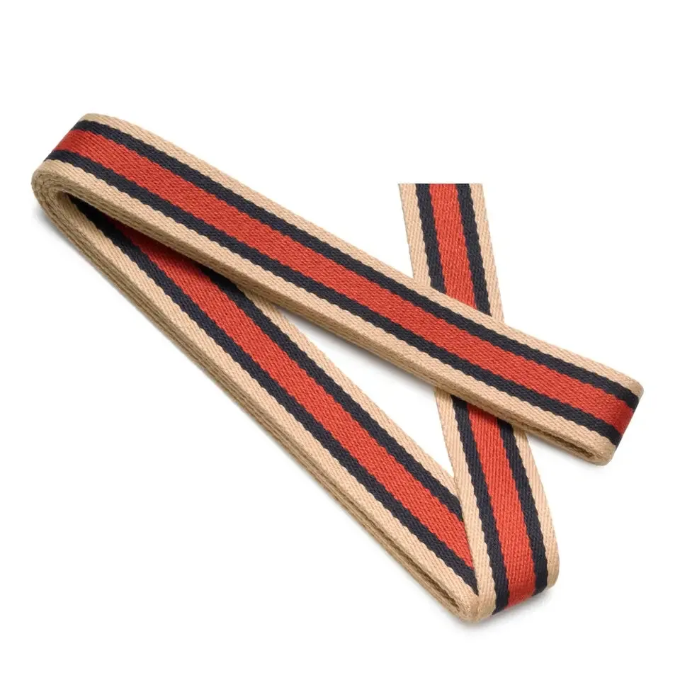 Prym Bag Strap / webbing for bags - Beige and Red