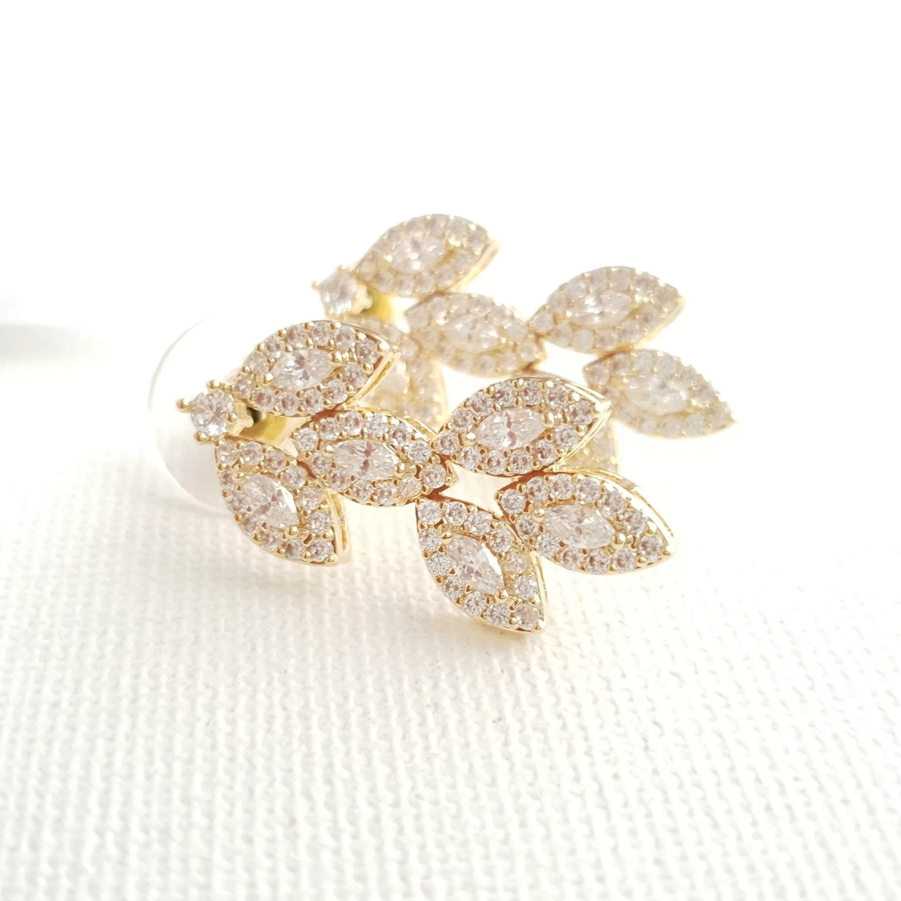 Rose Gold Bridal Jewelry Set-Abby