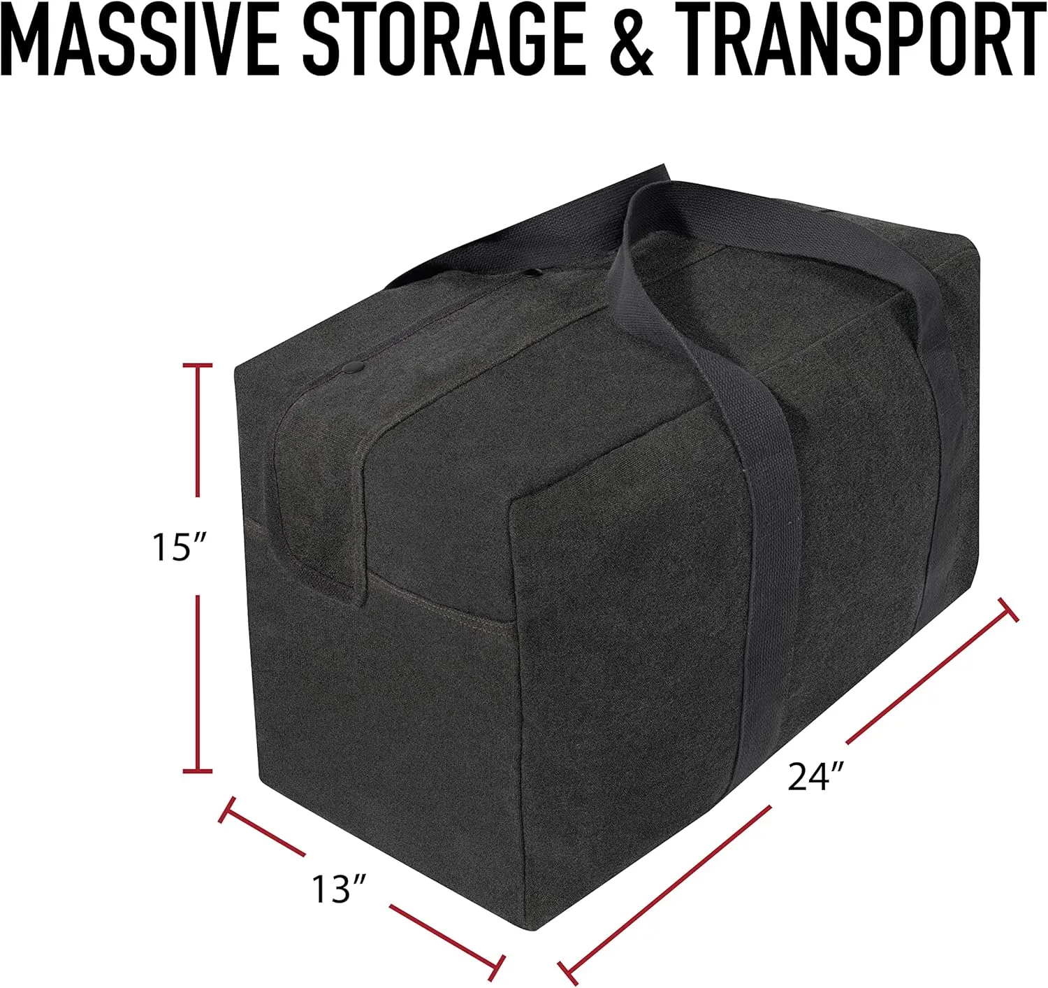 Rothco Canvas Parachute Cargo Bag Extra Large Duffle Bag 75L