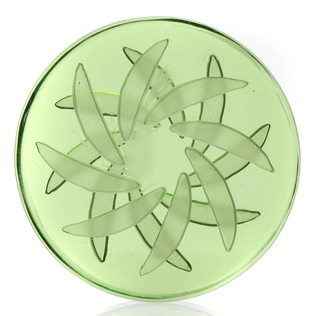 Shooters - Vortex Coin Cap - 8 Blade - Green