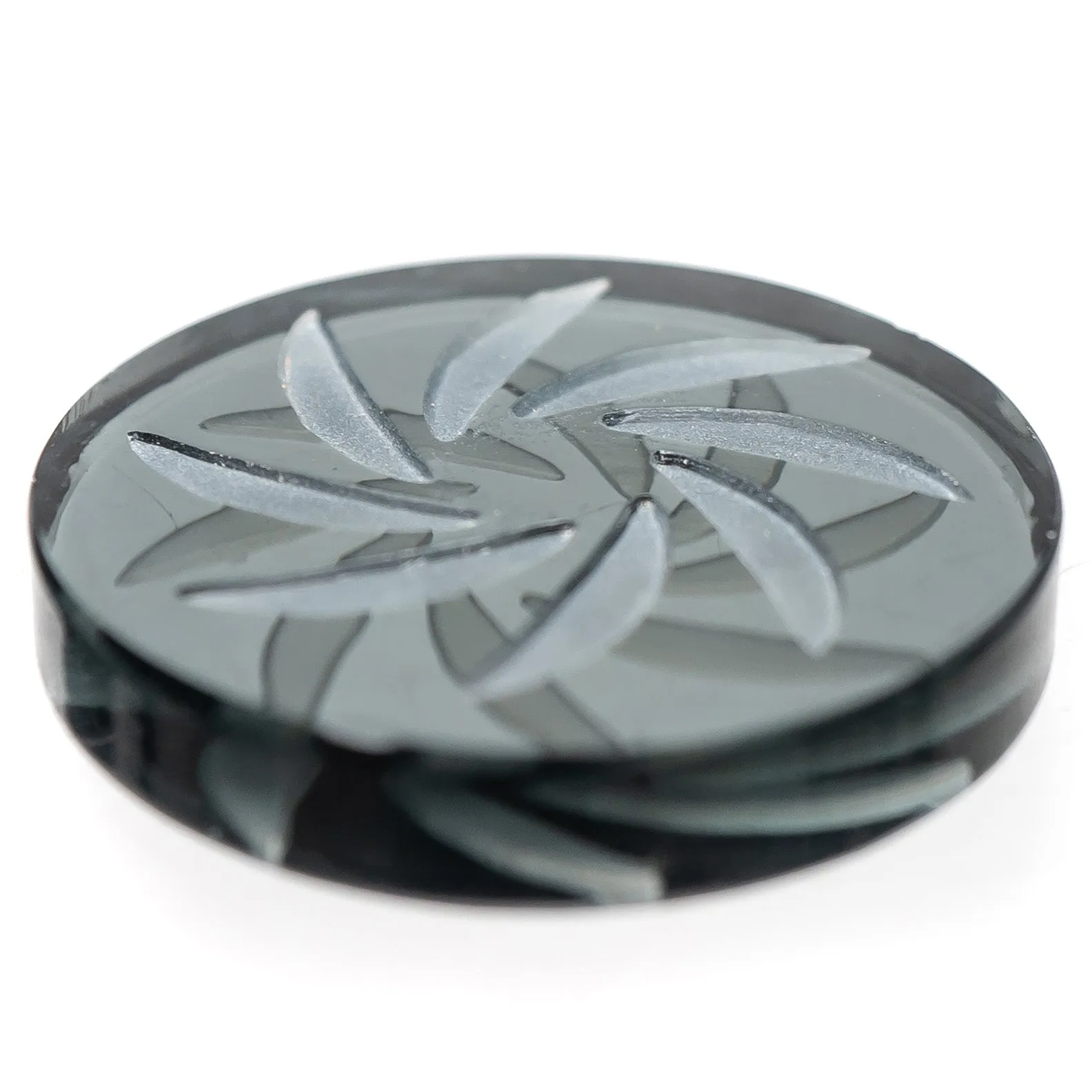 Shooters - Vortex Coin Cap - 8 Blade - Smoke