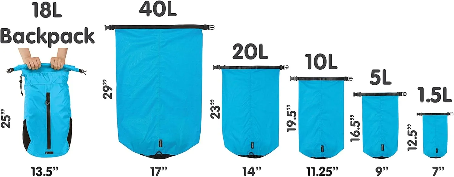 Skog  Kust LiteSk 2.0 Waterproof Ultralight Dry Bags & Backpacks