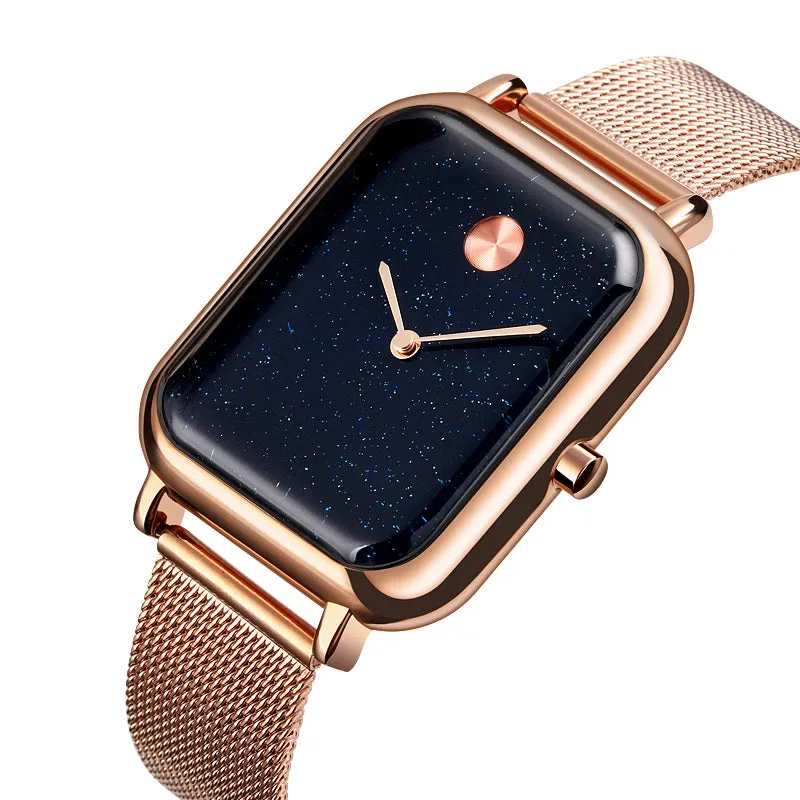 Square starry sky fashion leisure watch W2391887