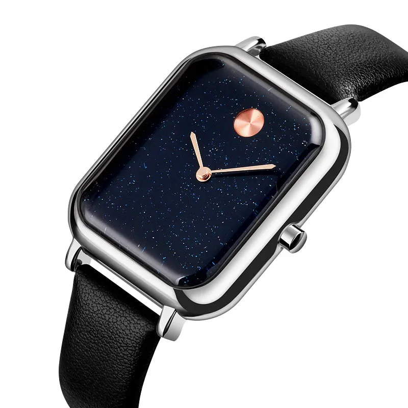 Square starry sky fashion leisure watch W2391887