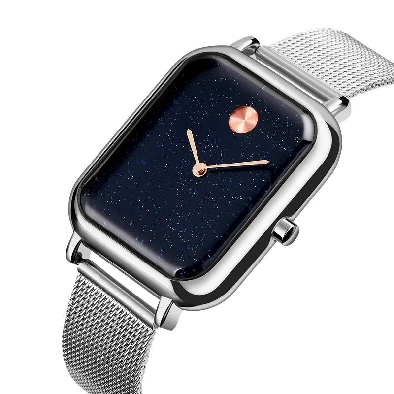 Square starry sky fashion leisure watch W2391887