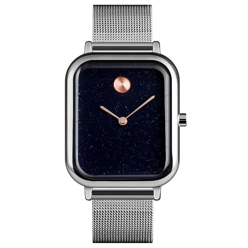 Square starry sky fashion leisure watch W2391887