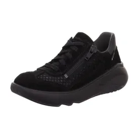 Superfit Melody Black Goretex Waterproof Girls Lace Zip School Trainers