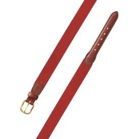 Textured Rust Belgian Surcingle Children's Belt