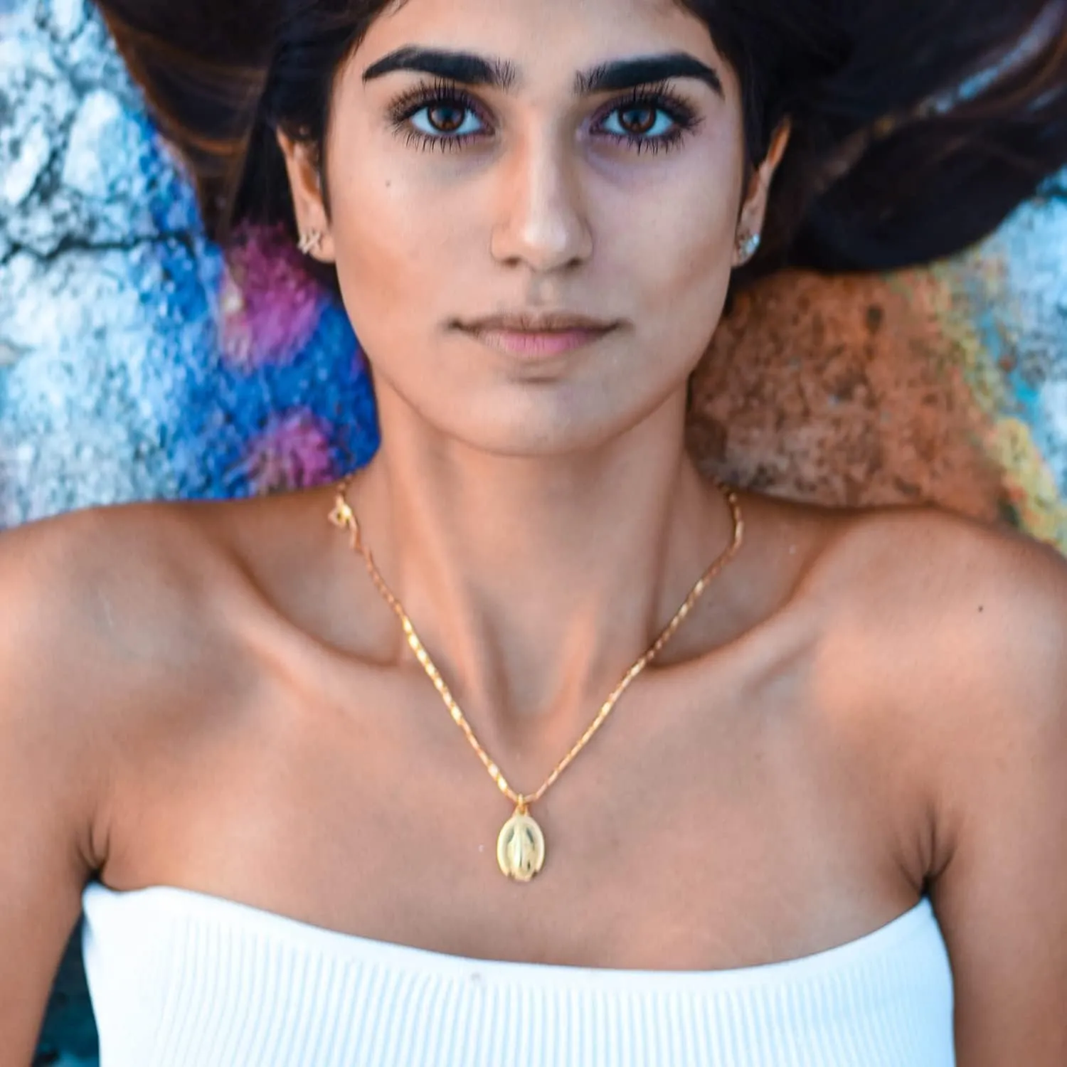 U7 Earrings for Women 18K Gold Plated Virgin Mary Dangle Earrings for Women Christian Jewelry