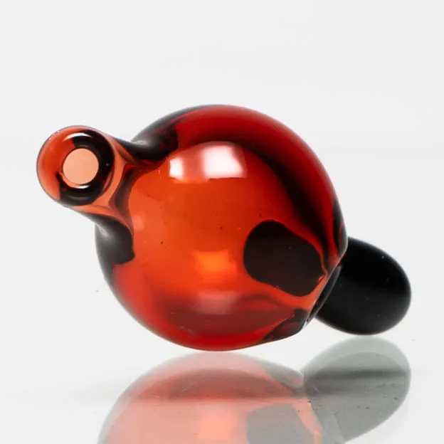 Unity Glassworks - Puffco Peak/ Carta Bubble Cap - Pomegranate & Galaxy