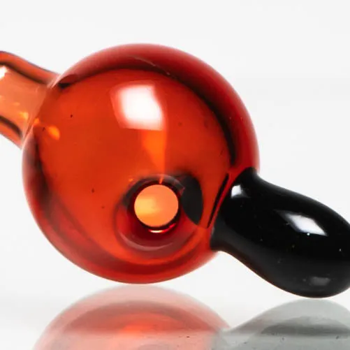 Unity Glassworks - Puffco Peak/ Carta Bubble Cap - Pomegranate & Galaxy