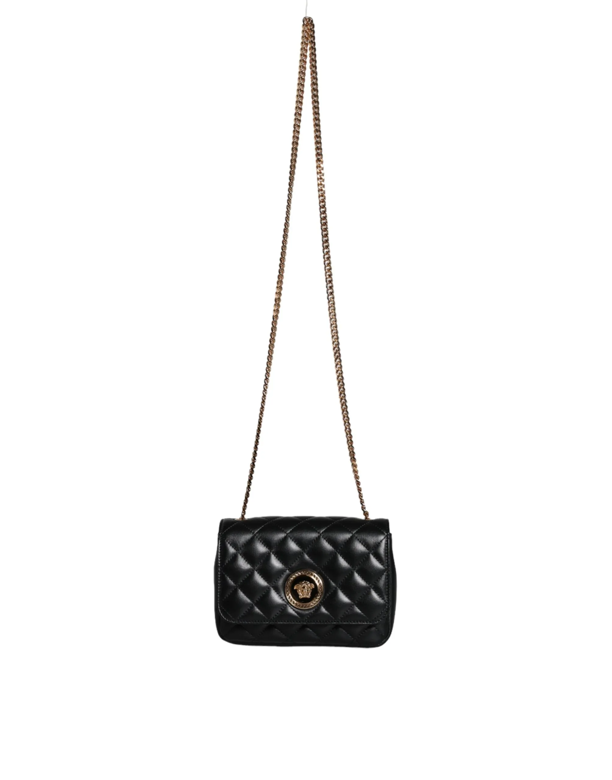 Versace La Medusa Quilted Lambskin Bag